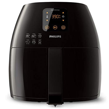 필립스 hd9240 94 avance xl 디지털 에어 프라이어 (2.65lb 3.5qt) 검은 색 프라이어 (갱신) PROD14300, 상세 설명 참조0 