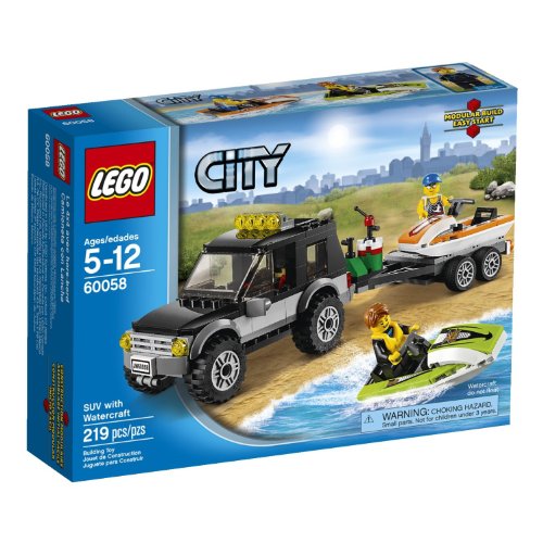LEGO City Great Vehicles 60058 SUV with Watercraft, 본품선택 