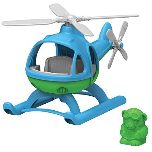 Green Toys Helicopter Blue/Green, Color = Blue/Green 