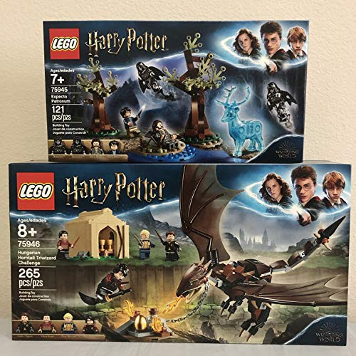 LEGO Harry Potter Hungarian Horntail Triwizard Challenge Bundled Harry Potter Expecto Patronum, 본문참고 