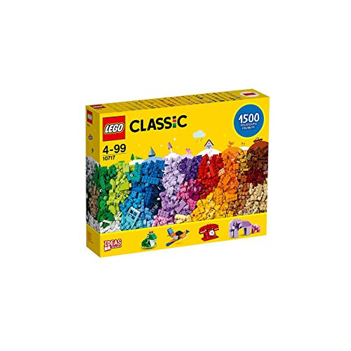 LEGO Classic Bricks Set - 10717 | 1500 Pieces | for Ages 4-99 | Plastic | 3 Levels of Building Complexity | Handy Brick Separator, 본문참고 