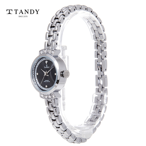 [TANDY] 탠디 프린세스 다이아몬드와치 T-4021 BK 