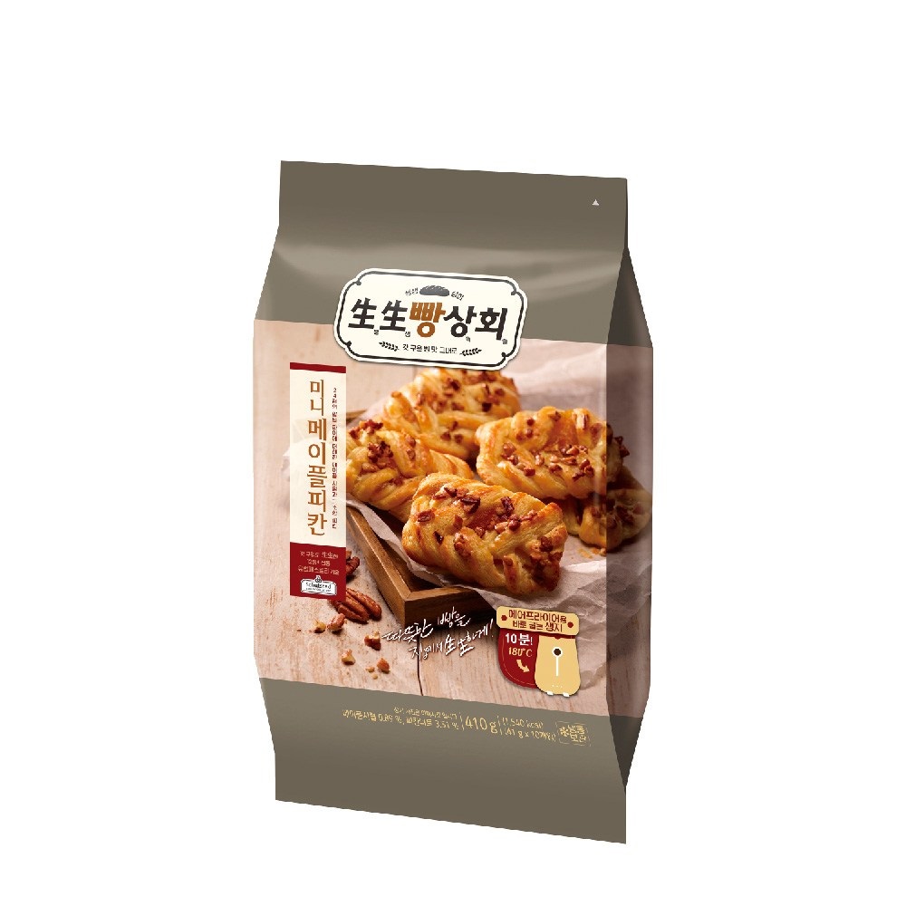생생빵상회 미니 메이플피칸(10개입)410gX2봉, 2봉, 410g 