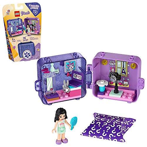 LEGO Friends Emma’s Play Cube 41404 Building Kit Includes Collectible Mini-Doll for Imaginative Play New 2020 (36 Pieces), 본문참고 