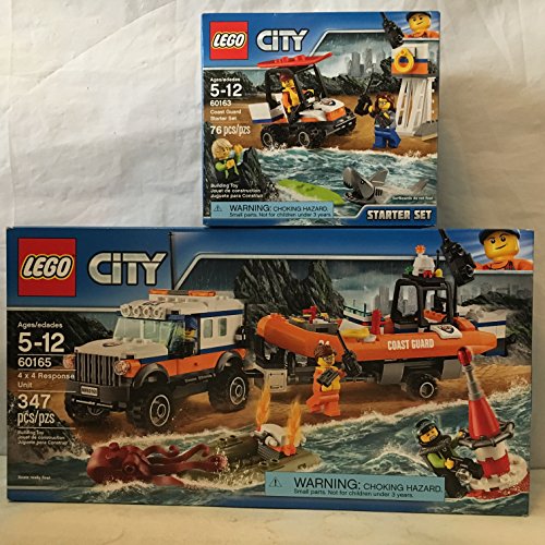 LEGO City Coast Guard 4 x 4 Response Unit & Lego City Coast Guard Coast gua, 본품선택 