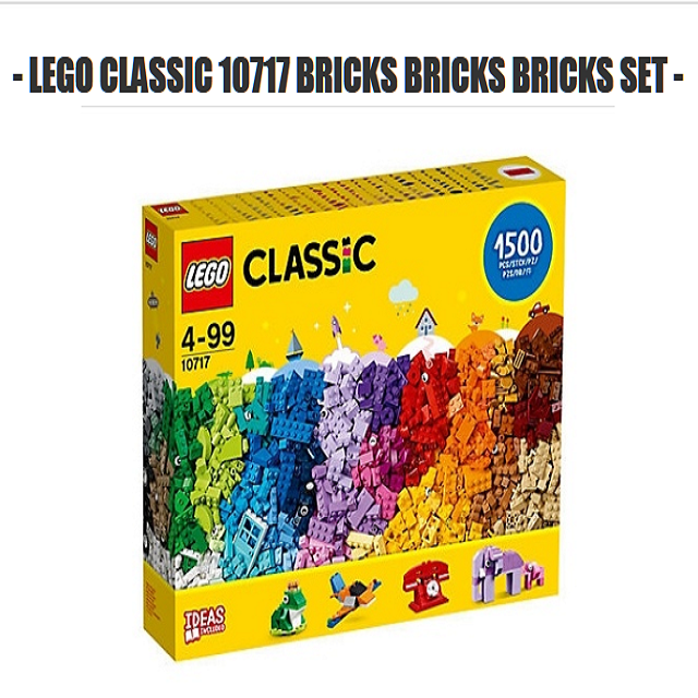 레고 Q 크리스마스 선물 Lego 10717 클래식 빅박스 1500 피스(개인통관번호 필수기재) 