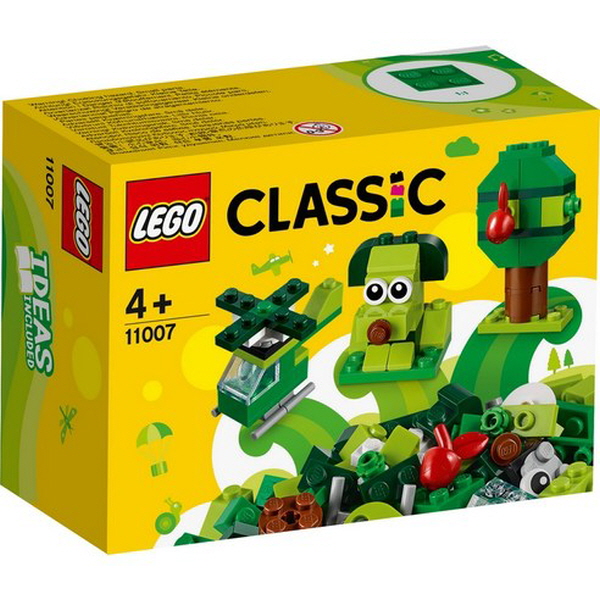 레고 11007 클래식 초록색 창작 브릭 