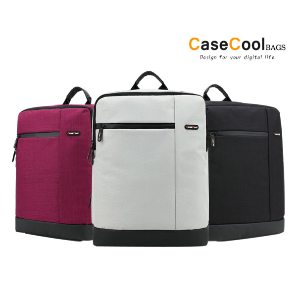 CASECOOL COLOR 노트북백팩 STB19102 백팩 노트북가방 노트북백팩 여행가방 학생가방 남자가방 여자가방, 블랙 