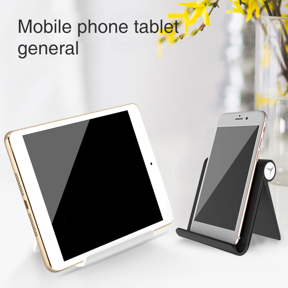 Kisscase 유니버설 태블릿 전화 홀더 아이폰 x 7 삼성 s10 플러스 foldable 조절 모바일 셀 스마트 폰 데스크탑 스탠드, 1개, WHITE 