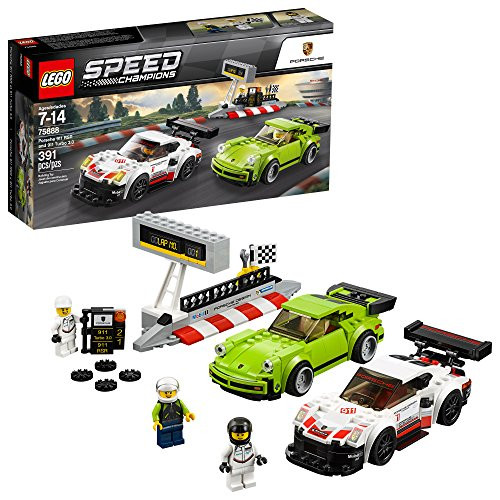 LEGO Speed Champions Porsche 911 RSR and 911 Turbo 3.0 75888 Building Kit (391 Pieces), 본문참고 