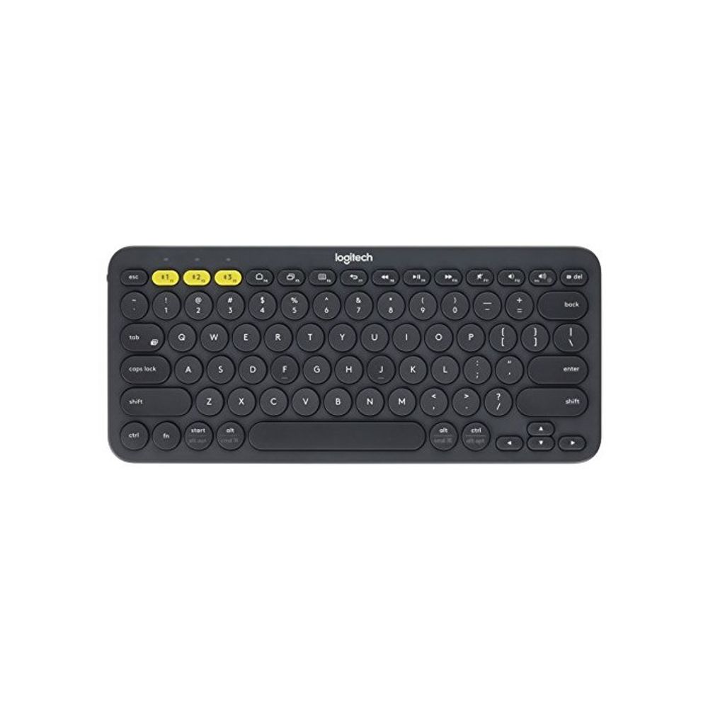 Logitech K380 Multi-Device Bluetooth Keyboard -, 본상품선택, Dark Grey_Single 