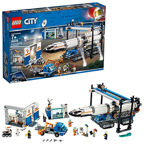 LEGO City Rocket Assembly & Transport 60229 Building Kit New 2019 (1055 Pieces), Product Packaging = Standard Packaging 