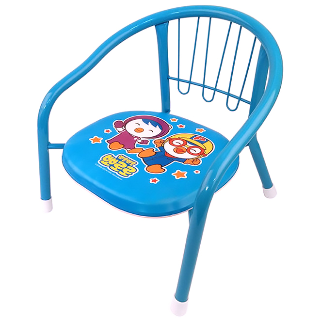 뽀로로 삑삑이 유아 의자, 블루