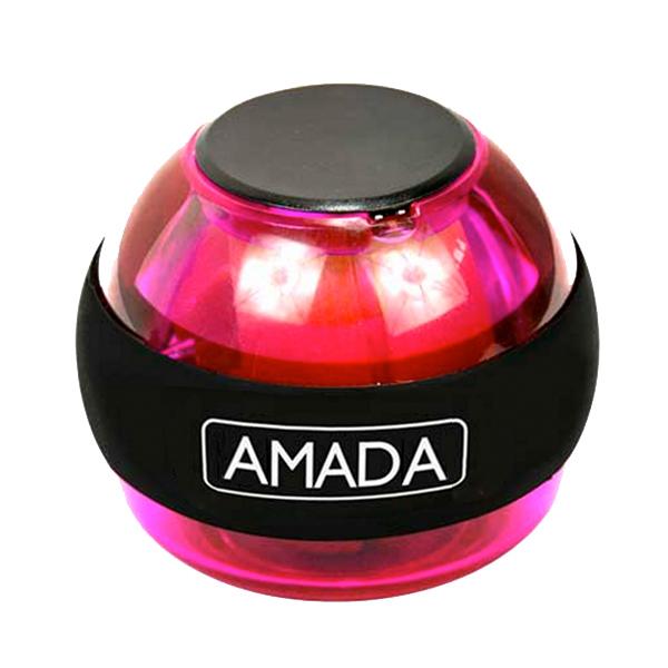 AMADA 자이로볼 네온 핑크 자이로볼 손목운동기구 손목운동 악력기 악력측정기 