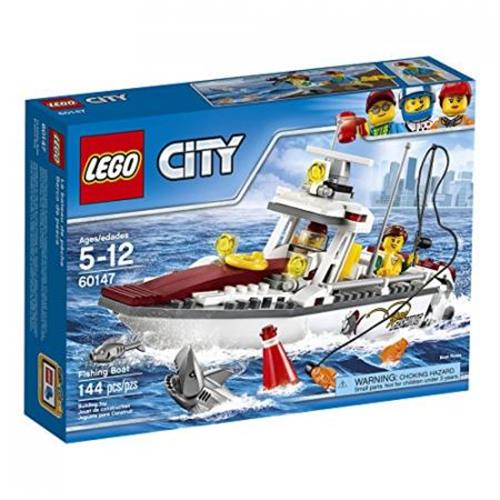 LEGO City Fishing Boat 60147 Creative Play Toy, 본품선택 
