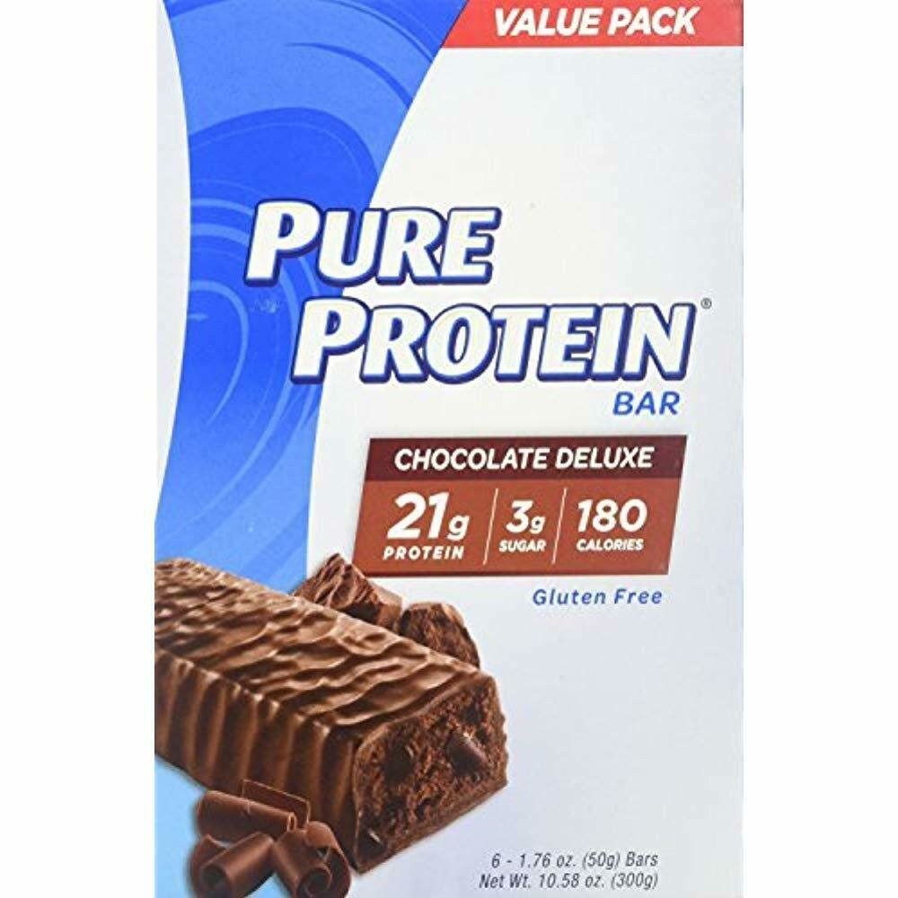퓨어프로틴 단백질바 영양간식 초콜릿 디럭스 6개입 2팩 