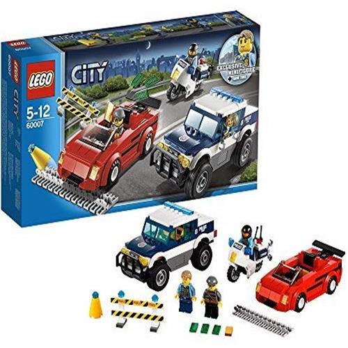 LEGO (LEGO) City sports car and a police patrol car 60007, 본품선택 