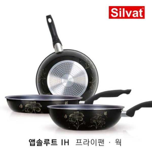실바트 앱솔루트 IH 프라이팬 웍 궁중팬 인덕션, 30cm 웍 