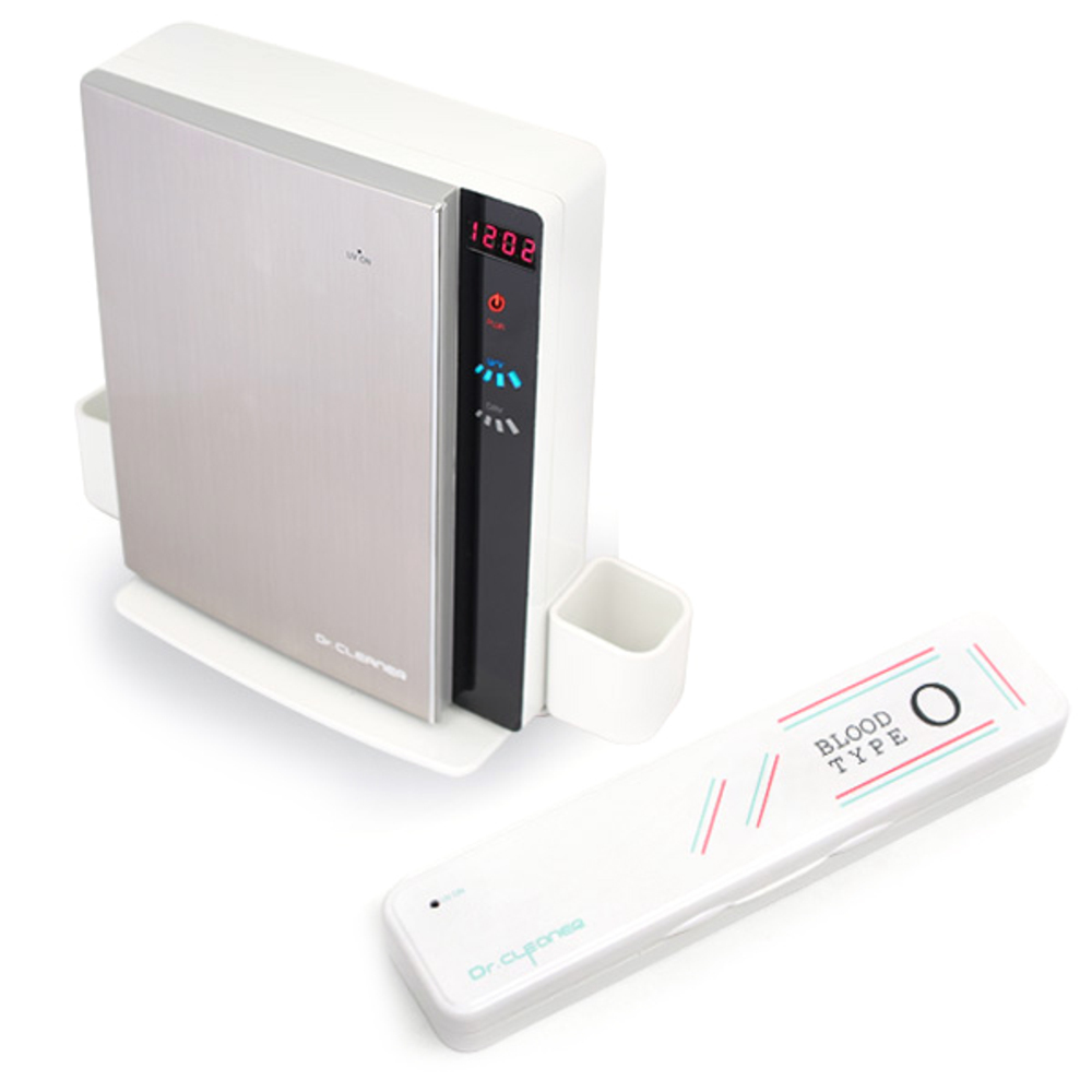 닥터크리너 가정용 헤어라인 칫솔살균기 BIO-113 + 휴대용 USB 충전 타입 혈액형 칫솔살균기 BIO-701, 가정용(BIO-113), 휴대용(BIO-701), O형 