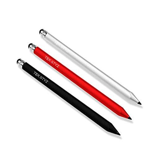 Tek Styz PRO Stylus Works for Samsung Galaxy S20 Plus High Accuracy Sensitive in Compact Form for Touch Screens 3 Pack-Black, 본문참고, 본문참고 
