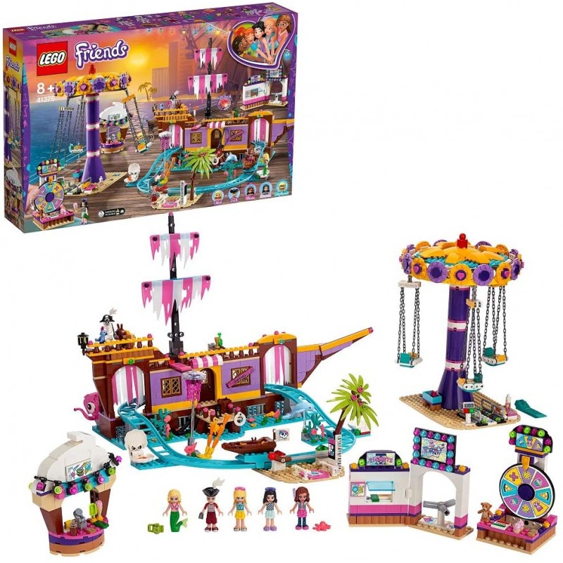 레고 (LEGO) 프렌즈 하트 레이크 유원지 41375 블록 장난감 소녀 