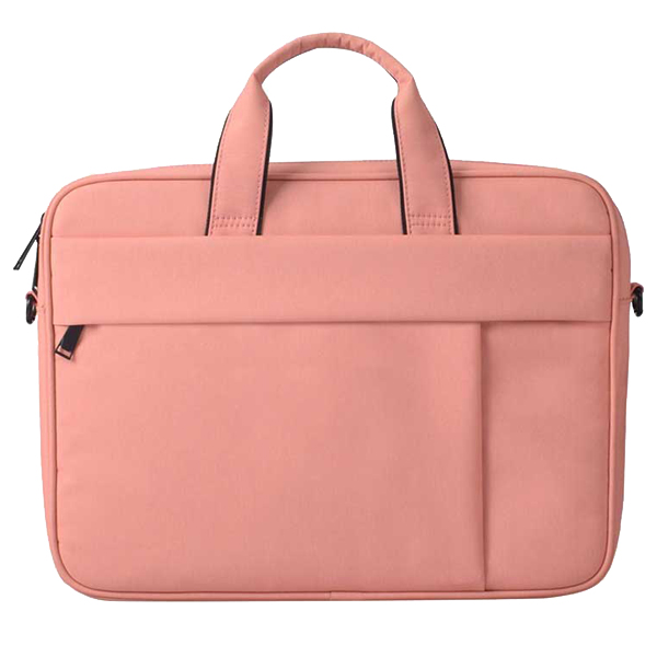 플럭스 투라인 크로스백 노트북 가방, 베이비 핑크, 13in 
