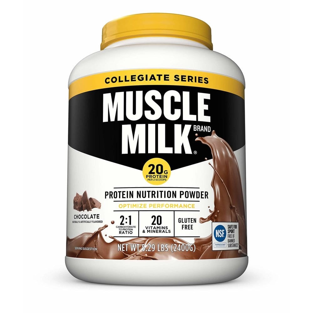 Muscle Milk 단백질 파우더 초콜릿 2400g, 1개 