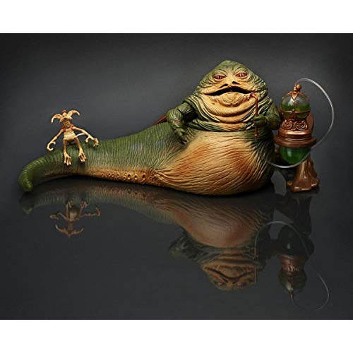 Star Wars Jabba the Hutt & Salacious Crumb Figure 2014 Comic Con SDCC Exclusive 
