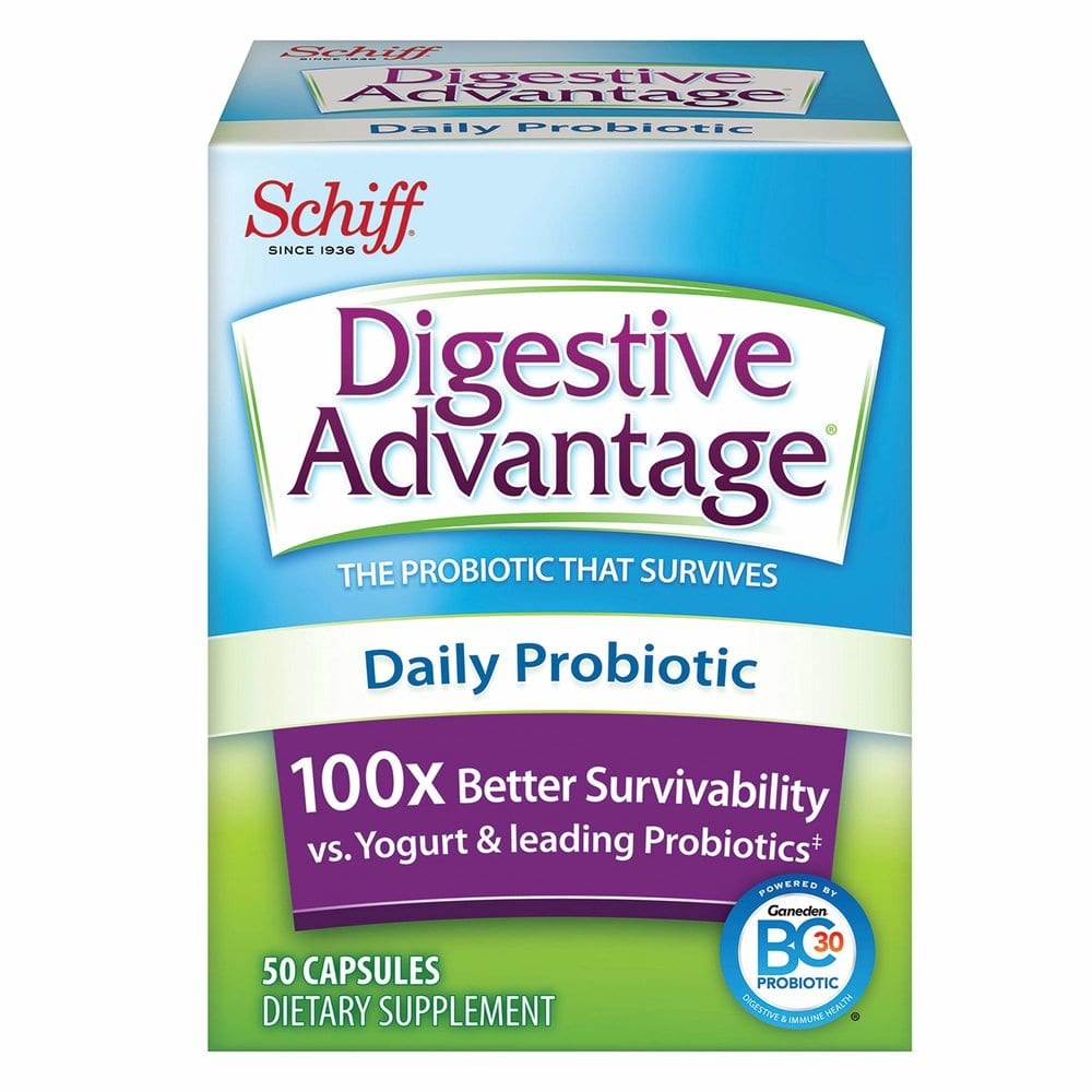 Digestive Advantage 데일리 프로바이오틱 캡슐 50정, 1개 
