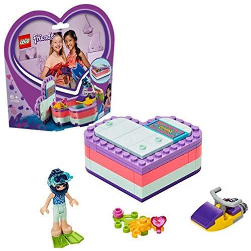 레고 프렌즈 하트의 부속품 상자 에마의 비치 바캉스 41385 블럭 장난감 소녀, 본품선택 