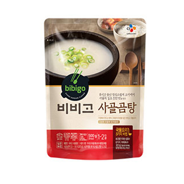 SOHO 비비고 사골곰탕 500g 즉석국 스페셜밥상 국 찌개 5+1, 6팩 