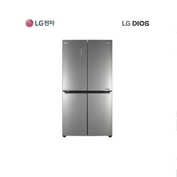 라온하우스 [LG전자] 프리미엄 LG 디오스 냉장고 / 4도어냉장고 4도어 용량: 866L 냉장: 499L 냉동: 367L 상냉장하냉동 순환냉각, 600760 