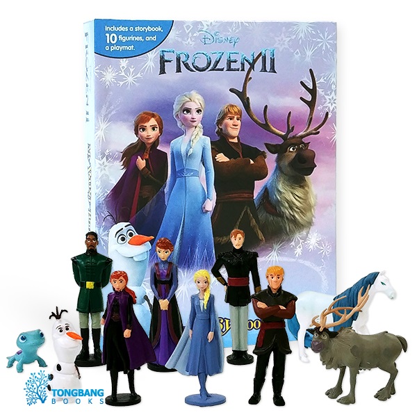 [Phidal]Disney Frozen 2 My Busy Book 디즈니 비지북 겨울왕국 2 피규어 책, Phidal 