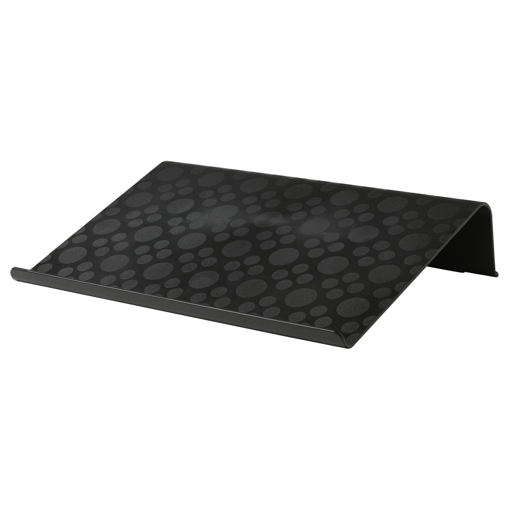 노트북받침대 블랙 브레다 42x31 cm, 기본 