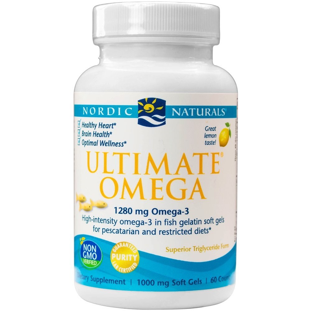 Nordic Naturals Ultimate Omega 노르딕 오메가3 60정, 1개 