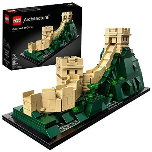 LEGO Architecture Great Wall of China Building Kit (551 Piece) Multicolor, 본품선택 