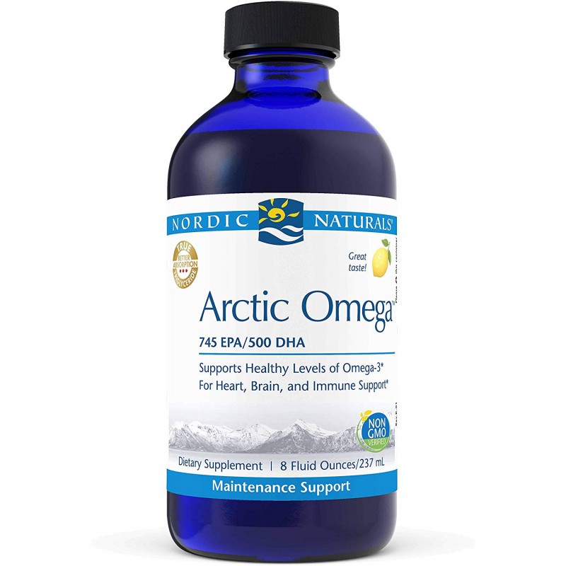 노르딕 Naturals 프로 북극 오메가 액체 - 피쉬 오일 745 밀리그램 EPA 500 밀리그램 DHA는 심장 뇌 