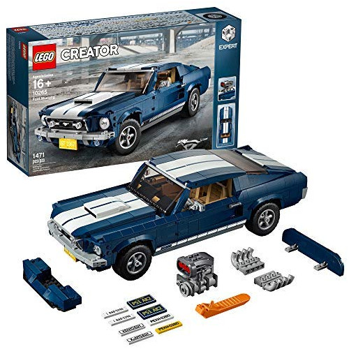 LEGO Creator Expert Ford Mustang 10265 Building Kit New 2019 (1471 Pieces), Style = Standard 