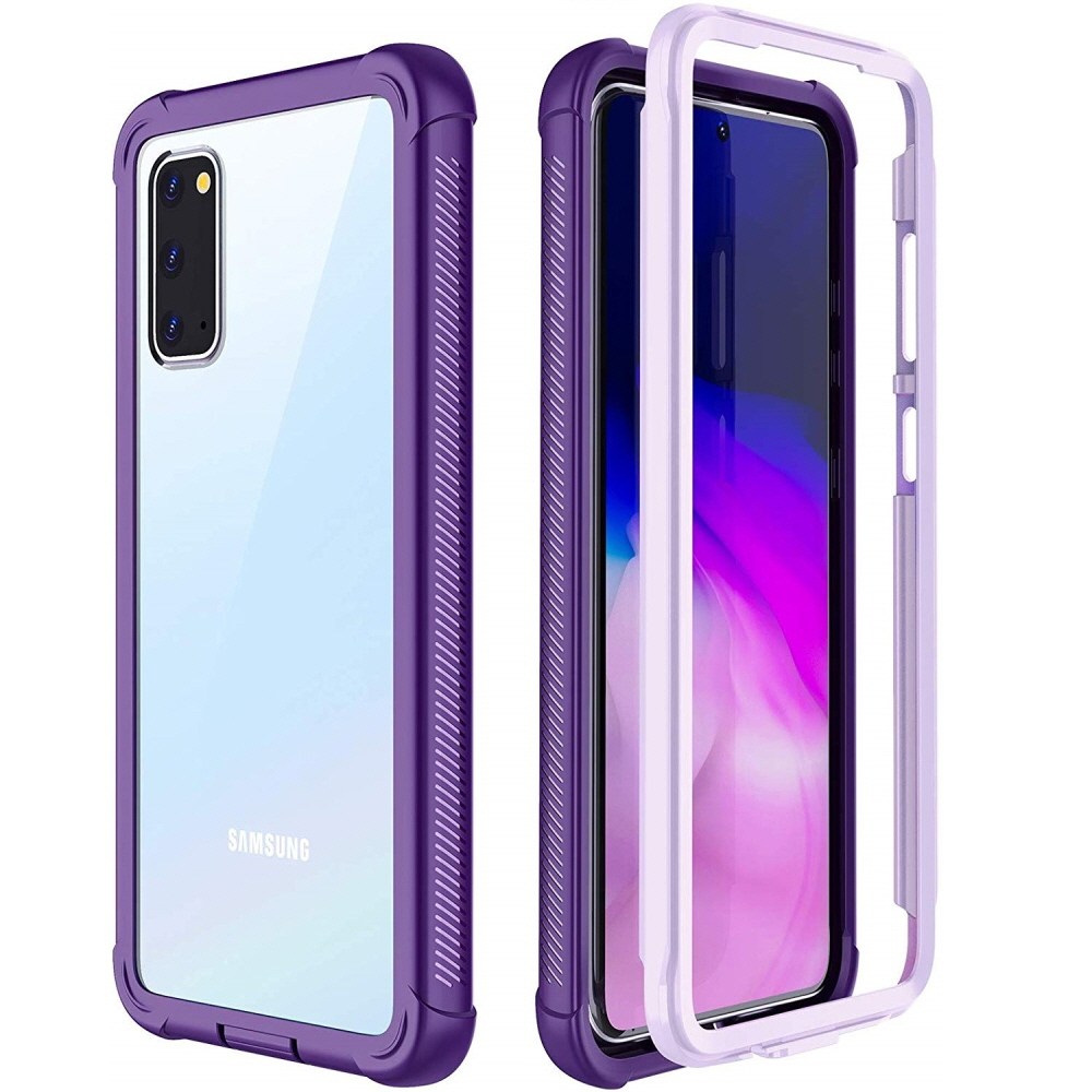SPIDERCASE Purple 갤럭시 S20 명품 케이스 휴대폰 