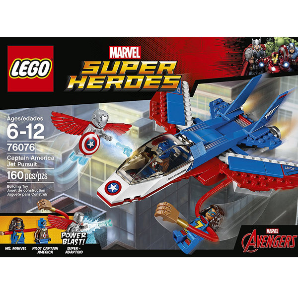 LEGO 레고 캡틴 아메리카 제트 추격전 76076, 단품 