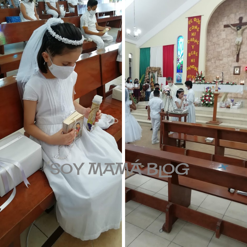 Primera Comunión en plena pandemia