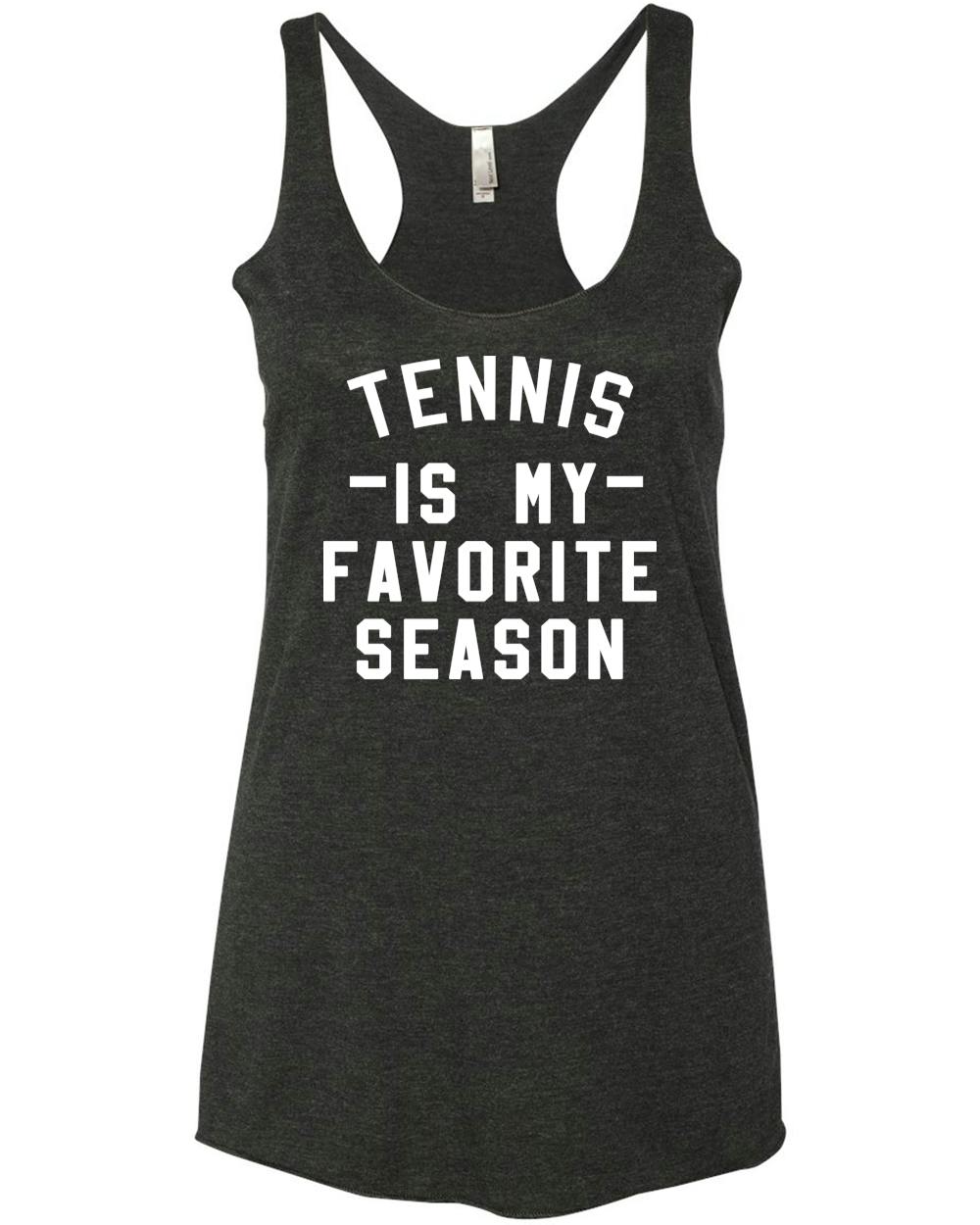 Tennis Is My Favorite Season Funny Tennis Player Mom Gift High School ...