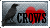 Stamp 22; I heart crows!
